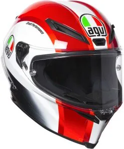 AGV - Casque Corsa R Replica Sic 58 Rouge / Blanc / Noir