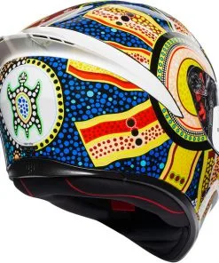 AGV - Casque K1 Dreamtime Multicolore -Promos Fournitures De Casque De Moto Magasin casque agv k1 dreamtime multicolore 5