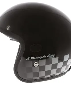 Helstons - Casque Course Noir / Blanc