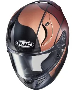 HJC - Casque RPHA11 Quintain Marron / Noir -Promos Fournitures De Casque De Moto Magasin casque hjc rpha11 quintain marron noir 3