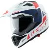 Kenny - Casque Extreme Patriot Blanc / Bleu Foncé / Rouge -Promos Fournitures De Casque De Moto Magasin casque kenny extreme graphic blanc bleu fonce rouge 1