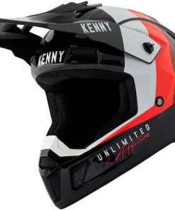 Kenny - Casque Performance Graphic - 2021 Noir / Blanc / Rouge