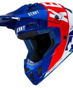 Kenny - Casque Performance Navy / Rouge / Blanc