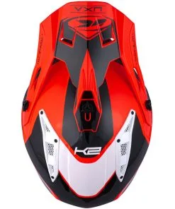 Kenny - Casque Titanium Graphic Rouge / Noir / Blanc -Promos Fournitures De Casque De Moto Magasin casque kenny titanium graphic 2022 rouge noir blanc 4