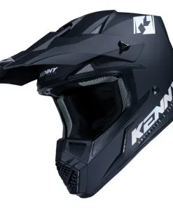 Kenny - Casque Track Solid Noir Mat / Holographic