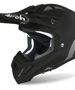 Airoh - Casque Aviator Ace Color Noir Mat / Gris