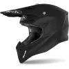 Airoh - Casque Wraap Color Noir Mat 1 Airoh - Casque Wraap Color Noir Mat -Promos Fournitures De Casque De Moto Magasin casque moto cross airoh wraap color noir mat 1