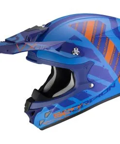 Scorpion - Casque VX-21 Air Urba Bleu Mat / Orange