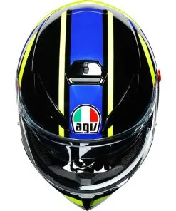 AGV - Casque K3 SV Ride 46 Noir / Bleu / Jaune 12 AGV - Casque K3 SV Ride 46 Noir / Bleu / Jaune -Promos Fournitures De Casque De Moto Magasin casque moto integral agv k 3 sv ride 46 noir bleu jaune 5