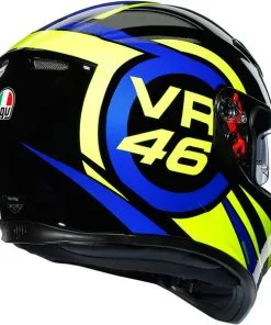 AGV - Casque K3 SV Ride 46 Noir / Bleu / Jaune 13 AGV - Casque K3 SV Ride 46 Noir / Bleu / Jaune -Promos Fournitures De Casque De Moto Magasin casque moto integral agv k 3 sv ride 46 noir bleu jaune 6
