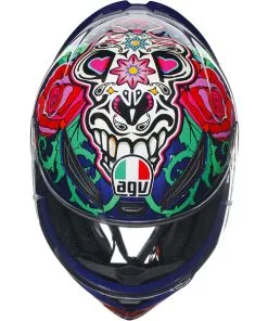 AGV - Casque K1 S Salom Bleu / Rose / Rouge / Vert 13 AGV - Casque K1 S Salom Bleu / Rose / Rouge / Vert -Promos Fournitures De Casque De Moto Magasin casque moto integral agv k1 s salom bleu rose rouge vert 6
