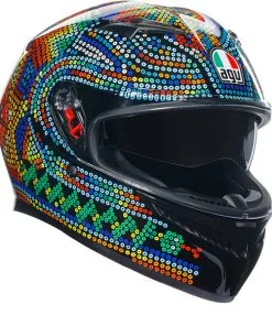 AGV - Casque K3 Rossi Winter Test 2018 Multicolore