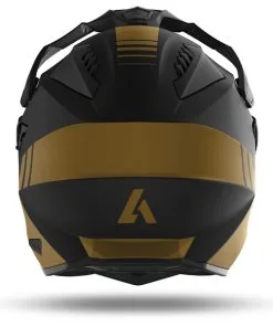 Airoh - Casque Commander Gold Noir Mat / Or -Promos Fournitures De Casque De Moto Magasin casque moto integral airoh commander gold noir mat or 3