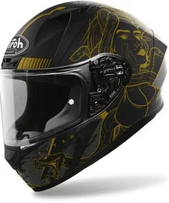 Airoh - Casque Valor Titan Noir Mat / Or