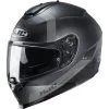 HJC - Casque C70 Eura MC5SF / Noir / Gris -Promos Fournitures De Casque De Moto Magasin casque moto integral hjc c70 eura noir gris 1