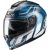 HJC - Casque C70 Lantic MC2SF / Bleu / Blanc / Gris -Promos Fournitures De Casque De Moto Magasin casque moto integral hjc c70 lantic mc2sf bleu blanc gris 1