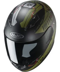 HJC - Casque CS-15 Tarex MC45SF / Kaki / Noir -Promos Fournitures De Casque De Moto Magasin casque moto integral hjc cs 15 tarex mc45sf kaki noir 2
