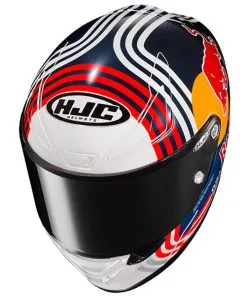 HJC - Casque RPHA 1 Red Bull Austin GP MC21 / Navy / Rouge / Blanc / Orange -Promos Fournitures De Casque De Moto Magasin casque moto integral hjc rpha1 red bull austin gp mc21 navy rouge blanc orange 2