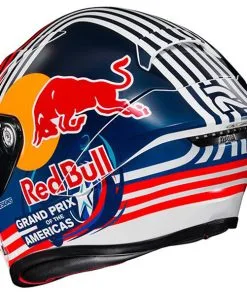 HJC - Casque RPHA 1 Red Bull Austin GP MC21 / Navy / Rouge / Blanc / Orange -Promos Fournitures De Casque De Moto Magasin casque moto integral hjc rpha1 red bull austin gp mc21 navy rouge blanc orange 4