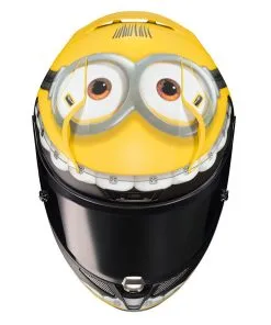 HJC - Casque RPHA11 Otto Minions MC3SF / Jaune / Bleu -Promos Fournitures De Casque De Moto Magasin casque moto integral hjc rpha11 otto minions mc3sf jaune bleu 5
