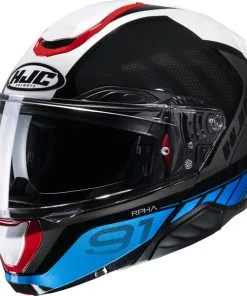HJC - Casque RPHA 91 Rafino MC21 / Noir / Blanc / Bleu