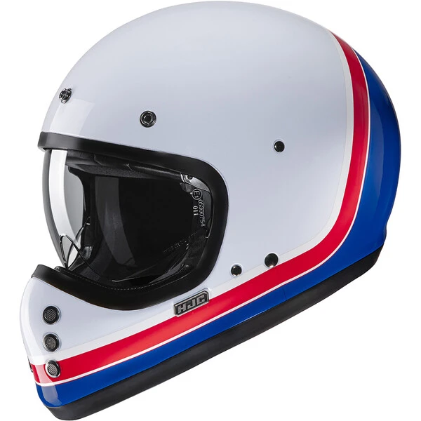 HJC - Casque V60 Scoby MC21 / Blanc / Rouge / Bleu 3 HJC - Casque V60 Scoby MC21 / Blanc / Rouge / Bleu