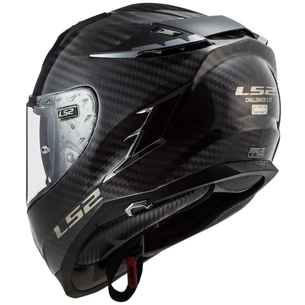 LS2 - Casque FF327 Challenger Carbon Solid Noir 7 LS2 - Casque FF327 Challenger Carbon Solid Noir – Image 5