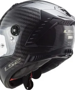 LS2 - Casque FF805 Thunder Carbon Solid Carbone -Promos Fournitures De Casque De Moto Magasin casque moto integral ls2 ff805 thunder carbon solid carbone 4