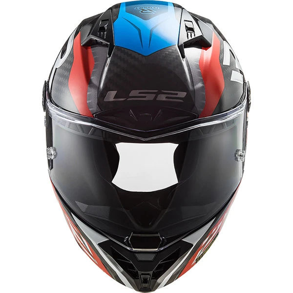 LS2 - Casque FF805 Thunder Carbon Supra 2021 Noir / Rouge / Bleu 8 LS2 - Casque FF805 Thunder Carbon Supra 2021 Noir / Rouge / Bleu – Image 6