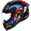 Nexx - Casque X.R3R Izo Bleu / Noir / Rouge -Promos Fournitures De Casque De Moto Magasin casque moto integral nexx x r3r izo bleu noir rouge 1