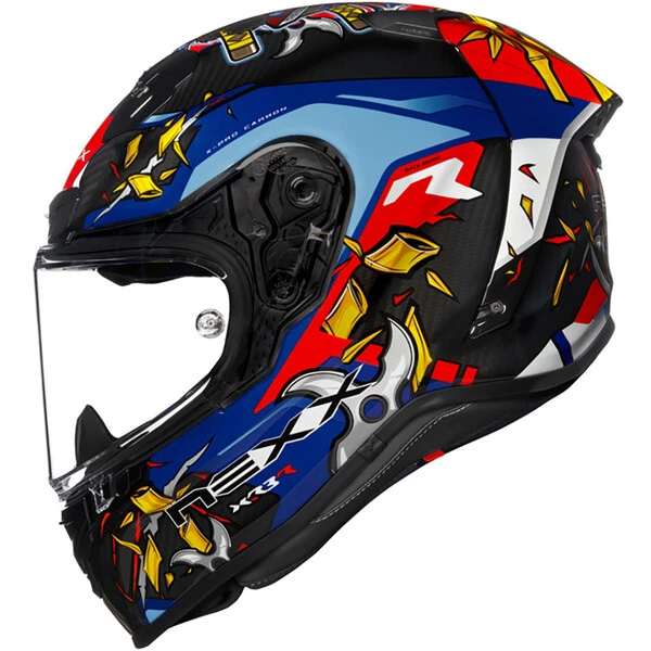 Nexx - Casque X.R3R Izo Bleu / Noir / Rouge 3 Nexx - Casque X.R3R Izo Bleu / Noir / Rouge