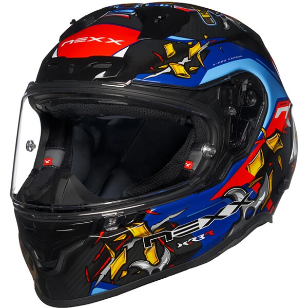 Nexx - Casque X.R3R Izo Bleu / Noir / Rouge 5 Nexx - Casque X.R3R Izo Bleu / Noir / Rouge – Image 3
