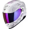 Scorpion - Casque Exo-520 Evo Air Melrose Blanc Brillant / Rose