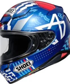 Shoei - Casque NXR2 Diggia - Fabio Di Giannantonio TC-10 / Bleu / Blanc / Rouge