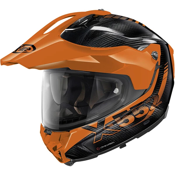 X-lite - Casque X-552 Ultra Carbon Hillside N-Com Noir / Orange 3 X-lite - Casque X-552 Ultra Carbon Hillside N-Com Noir / Orange
