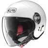 Nolan - Casque N21 Visor Classic Blanc Brillant -Promos Fournitures De Casque De Moto Magasin casque moto jet nolan n21 visor classic blanc brillant 1