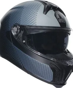 AGV - Casque Tourmodular Textour Gris / Noir Mat