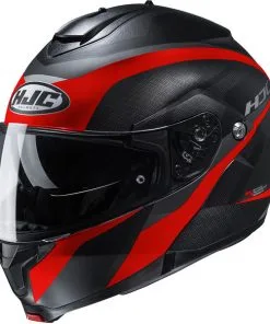 HJC - Casque C91 Taly MC1SF / Noir / Rouge