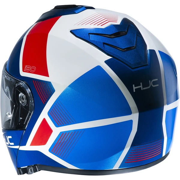 HJC - Casque I90 Hollen MC21 / Bleu / Blanc / Rouge 5 HJC - Casque I90 Hollen MC21 / Bleu / Blanc / Rouge – Image 3