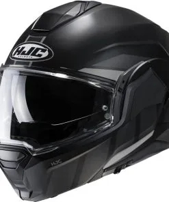 HJC - Casque I100 Beis MC5SF / Noir / Gris / Mat