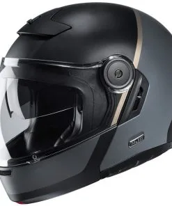 HJC - Casque V90 Mobix MC9SF / Noir / Anthracite