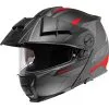 Schuberth - Casque E2 Defender Noir Mat / Rouge