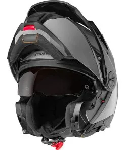Schuberth - Casque E2 Gris Brillant -Promos Fournitures De Casque De Moto Magasin casque moto modulable schuberth e2 gris brillant 3