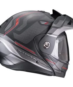 Scorpion - Casque ADX-2 Carrera Noir Mat / Rouge 8 Scorpion - Casque ADX-2 Carrera Noir Mat / Rouge -Promos Fournitures De Casque De Moto Magasin casque moto modulable scorpion adx 2 carrera noir mat rouge 3