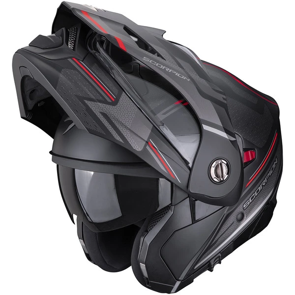 Scorpion - Casque ADX-2 Carrera Noir Mat / Rouge 6 Scorpion - Casque ADX-2 Carrera Noir Mat / Rouge – Image 4