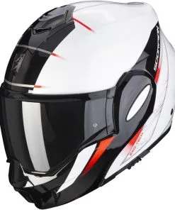 Scorpion - Casque Exo-Tech Evo Primus Blanc Brillant / Noir
