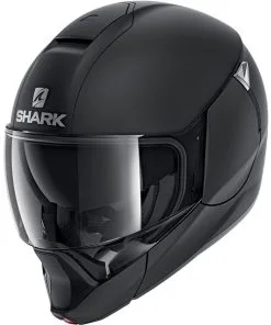 Shark - Casque Evojet Blank Noir Mat