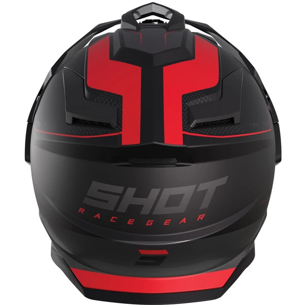 Shot - Casque Trek Rally Noir Mat / Rouge 5 Shot - Casque Trek Rally Noir Mat / Rouge – Image 3