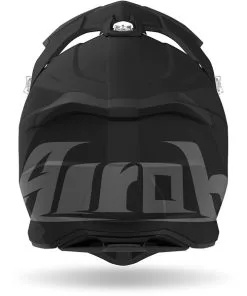 Airoh - Casque Strycker Color Noir Mat -Promos Fournitures De Casque De Moto Magasin casque moto tout terrain airoh strycker color noir mat 3