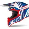 Airoh - Casque Enfant Wraap Youth Broken Bleu / Rouge / Blanc 1 Airoh - Casque Enfant Wraap Youth Broken Bleu / Rouge / Blanc -Promos Fournitures De Casque De Moto Magasin casque moto tout terrain enfant airoh wraap youth broken bleu rouge blanc 1